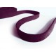 1m auberginefarbenes Kunstlederband 10x1mm aubergine Schmuckband in Wildlederoptik für Armbänder - Schmuckzubehör Lederband