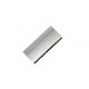 1x silber Magnet Verschluss 42x20mm Innen 40x2,7mm silber Einklebverschluss - Schmuckzubehör Schmuckverschluss