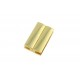 1x goldfarben Magnet Verschluss 30x18x7mm Innen 30x3,5mm goldfarben Einklebverschluss - goldfarben Schmuckzubehör