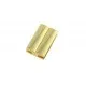 1x goldfarben Magnet Verschluss 30x18x7mm Innen 30x3,5mm goldfarben Einklebverschluss - goldfarben Schmuckzubehör - Leisure-Beads DIY