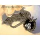 1x bronzefarbenes Vogelnest mit Vogel und Eiern 20x25x8mm Schmuckanhänger - Schmuckzubehör - Leisure-Beads DIY
