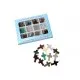 12x Naturstein Kreuz Anhänger ca. 35x18mm Anhänger Kruzifix Naturstein Schmuckanhänger - Naturstein Schmuckzubehör - Leisure-Beads DIY