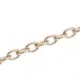 kc-goldfarbene Gliederkette 4x3,5mm - Schmuckzubehör - Leisure-Beads DIY