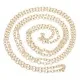 kc-goldfarbene Gliederkette 4x3,5mm - Schmuckzubehör - Leisure-Beads DIY