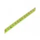 1m hellgrünes Kunstlederband 8mm mit Nieten hellgrünes Schmuckband in Wildlederoptik für Armbänder - Schmuckzubehör Lederband - Leisure-Beads DIY