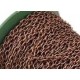 50m kupfer Kette 4x5x1mm auf Rolle kupferfarbene Gliederkette - Schmuckzubehör