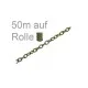 50m bronze Kette 4x5x1mm auf Rolle bronzefarbene Gliederkette - bronze Schmuckzubehör - Leisure-Beads DIY