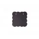 20 matte schwarze Schmuckkarten 50x50mm Papier ohne Schrift Schmuck Display Ohrringe - Schmuckzubehör - Leisure-Beads DIY