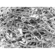 500x silber Sicherheitsnadeln 19x5mm silberfarbene Sicherheitsnadeln - Schmuckzubehör