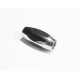 Edelstahl Magnet Verschluss 21x10mm Innen 5mm Verschluss zum Einkleben - Edelstahl Schmuckzubehör
