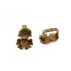 1x bronze Schiebeperle Schutzengel 14x10mm Innen 10x6,5mm Großlochperle Engel - bronze Schmuckzubehör Schiebeperle