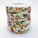 4m geblümtes beige Schmuckband 10mm Stärke 2mm auf Rolle für Armband und Wickelarmband - Schmuckzubehör Schmuckband - Leisure-Beads DIY