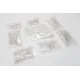 800 versilberte Kettstifte Mix 16mm bis 50mm hellsilber Schmuckdraht mit Öse - Schmuckzubehör Kettelstifte - Leisure-Beads DIY