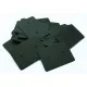 20 matte schwarze Schmuckkarten 35x25mm Papier ohne Schrift Schmuck Display Ohrstecker - Schmuckzubehör - Leisure-Beads DIY