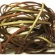 1m goldfarben Lederband 3mm Stärke 1,5mm goldfarbenes Echtlederband - Leder Schmuckzubehör - Leisure-Beads DIY