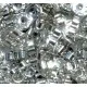 20x silber Ohrstopper 6,3x5,5mm für silber Ohrstecker - Schmuckzubehör zum Ohrringe selbermachen - Leisure-Beads DIY