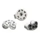 20x silber Ohrstopper 6,3x5,5mm für silber Ohrstecker - Schmuckzubehör zum Ohrringe selbermachen - Leisure-Beads DIY