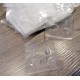 100 transparente Schmuckkarten 35x40mm ohne Text Schmuck Display Ohrringe Kunststoff - Schmuckzubehör