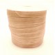 45m nude Organzaband Breite 6mm für Halsband und Wickelarmbänder - Schmuckzubehör Organzaband
