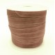 45m dunkelbraunes Organzaband Breite 6mm für Halsband und Wickelarmbänder - Schmuckzubehör Organzaband