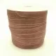 45m dunkelbraunes Organzaband Breite 6mm für Halsband und Wickelarmbänder - Schmuckzubehör Organzaband - Leisure-Beads DIY