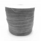 45m dunkelgraues Organzaband Breite 6mm für Halsband und Wickelarmbänder - Schmuckzubehör Organzaband