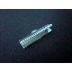 Hellsilberfarbene Bandklemme 25mm platinfarben