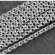 1x 925 Sterling Silber Halskette ca. 44,5cm Stärke 1,5mm Echtsilber Gliederkette mit Karabinerhaken - Schmuckzubehör