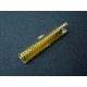 Vergoldete Bandklemme 30mm goldfarben