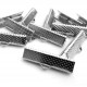 10x Bandklemme 25mm silberfarben