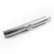 2x silber 30mm Bandklemme Perlenband Kettenverbinder Chandelierverteiler Einklebhülse - Schmuckzubehör - Leisure-Beads DIY