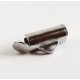 2x gunmetal 10mm Bandklemme Perlenband Verbinder Kettenverbinder Chandelierverteiler Einklebhülse - Schmuckzubehör
