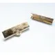 10x rosegoldfarben Bandklemme 15mm II.Wahl rosegoldfarben karierte 15mm Bandklemmen - Schmuckzubehör - Leisure-Beads DIY
