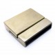 1x bronze Magnet Verschluss 22x24x5,5mm Innen 21x3mm bronze Einklebverschluss - bronze Schmuckzubehör
