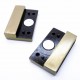 1x bronze Magnet Verschluss 22x24x5,5mm Innen 21x3mm bronze Einklebverschluss - bronze Schmuckzubehör