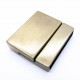 1x bronze Magnet Verschluss 22x24x5,5mm Innen 21x3mm bronze Einklebverschluss - bronze Schmuckzubehör