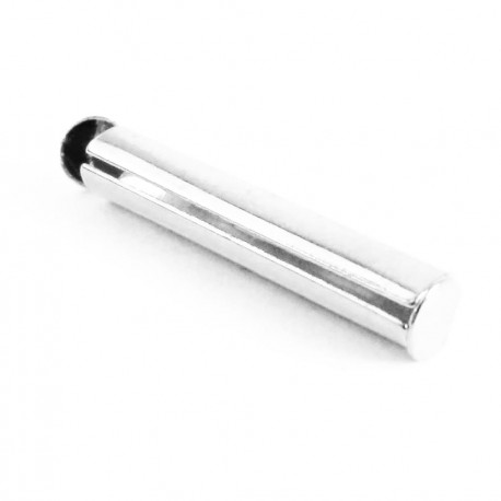 Leisure-Beads - 2x hellsilberfarben 20mm Bandklemme Perlenband Verbinder Chandelierverteiler Einklebhülse - Schmuckzubehör