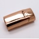 1x rosegoldfarben Magnet Verschluss 26x13x8mm Innen 10x5mm Verschluss zum Einkleben - rosegoldfarben Schmuckzubehör