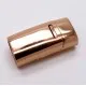 1x rosegoldfarben Magnet Verschluss 26x13x8mm Innen 10x5mm Verschluss zum Einkleben - rosegoldfarben Schmuckzubehör - Leisure-Beads DIY