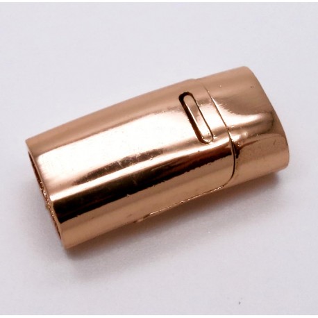 Leisure-Beads - 1x rosegoldfarben Magnetverschluss 26x13x8mm Innen 10x5mm Verschluss zum Einkleben - Schmuckzubehör