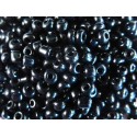 10g schwarze Rocailles 3mm (8/0) - Schmuckzubehör Rocailles