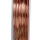Rosegoldfarben Kupferdraht 0,8mm Schmuckdraht auf ca. 3,3m Rolle - Schmuckzubehör - Leisure-Beads DIY