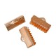 10x Rosegoldfarbene Bandklemme 13mm Bandverbinder﻿ - Rosegoldfarbenes Schmuckzubehör