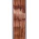 Rosegoldfarben Kupferdraht 0,5mm Schmuckdraht auf ca. 8,4m Rolle - Schmuckzubehör