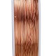 Rosegoldfarben Kupferdraht 0,3mm Schmuckdraht auf 20m Rolle - Schmuckzubehör