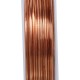 Rosegoldfarben Kupferdraht 1mm Schmuckdraht auf 2m Rolle - Schmuckzubehör