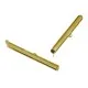 2x antikgoldfarben 44mm Bandklemme Perlenband Kettenverbinder Chandelierverteiler Einklebhülse - Schmuckzubehör - Leisure-Beads DIY