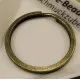 Schlüsselring 30mm großer Ring bronzefarben matt stabil - Schlüsselanhänger selber machen - Leisure-Beads DIY
