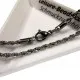 1x Edelstahl Halskette ca. 51cm 2mm Stärke Kordelkette aus Edelstahl - Schmuckzubehör Schmuckkette - Leisure-Beads DIY