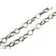 Bronzefarbene Kette 8x6mm Gliederkette - Schmuckzubehör - Leisure-Beads DIY